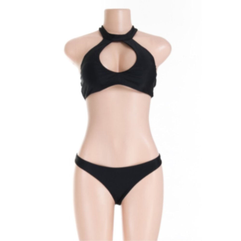 Tiny Cheeky Black Bikini New! XS - Picture 2 of 13